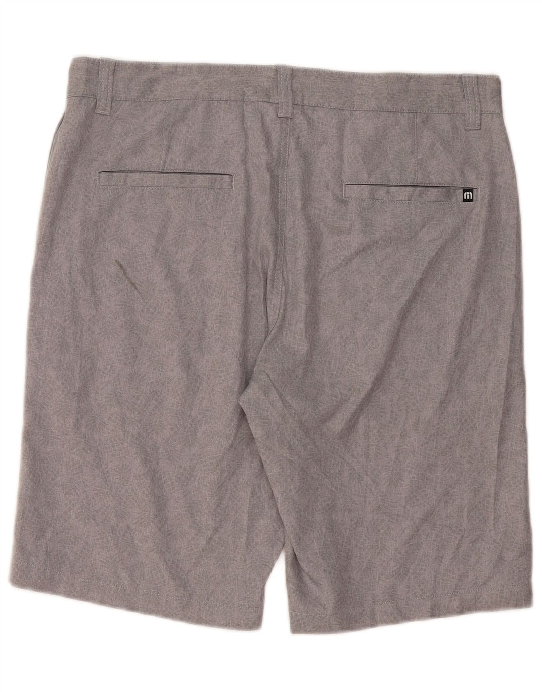 Travis Mathew Herren Chino-Shorts W34 Large Grau geblümt