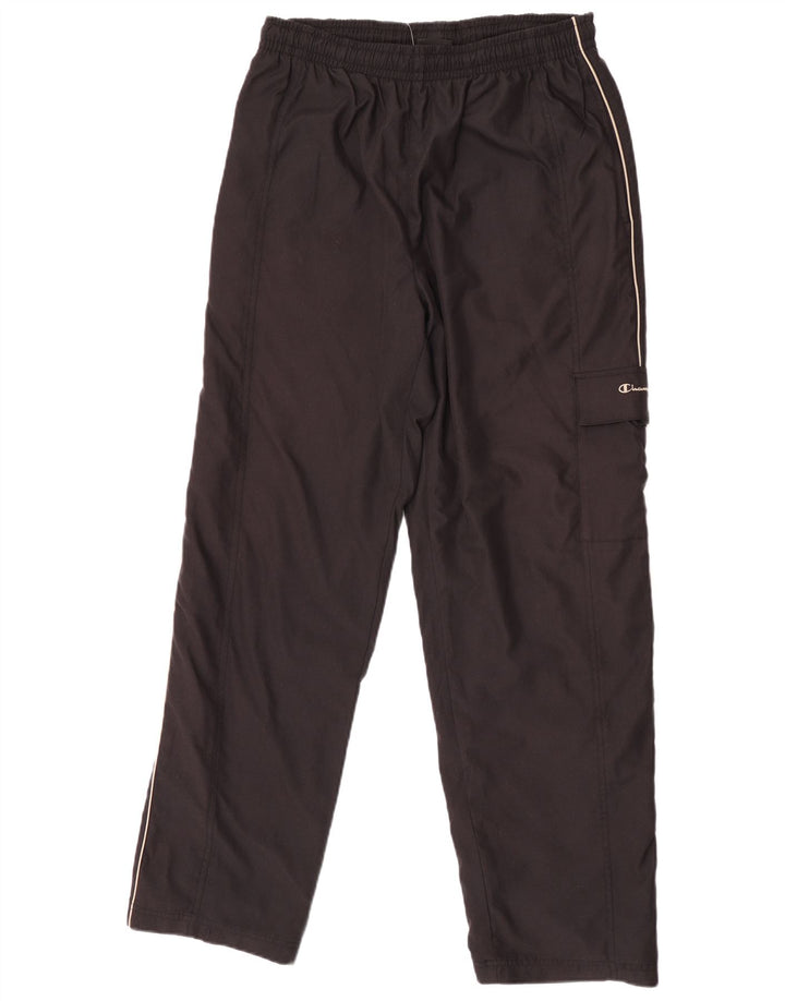 Champion Herren-Trainingshose, groß, aus schwarzem Polyester