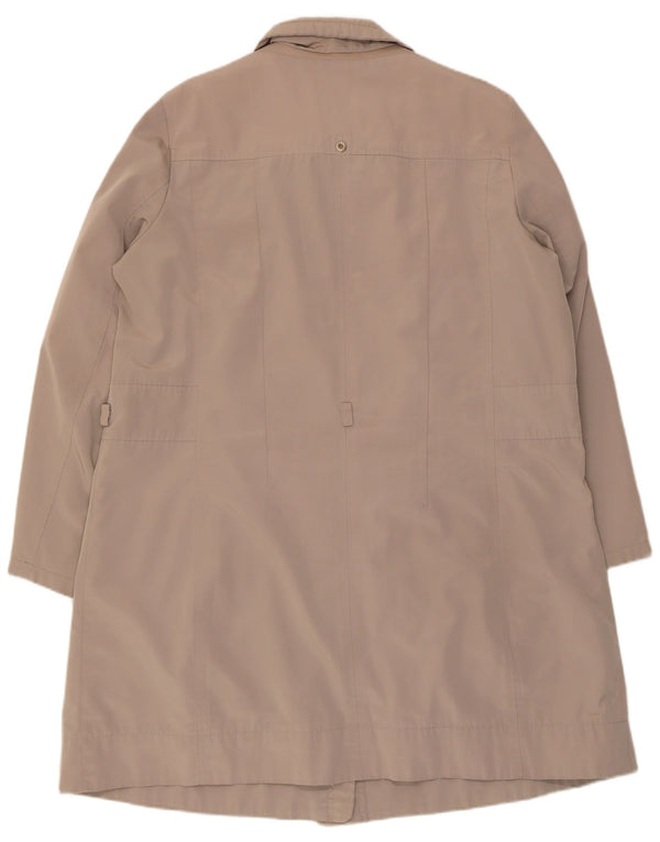 Geox Damen Respira Mantel IT 48 XL Beige Polyester