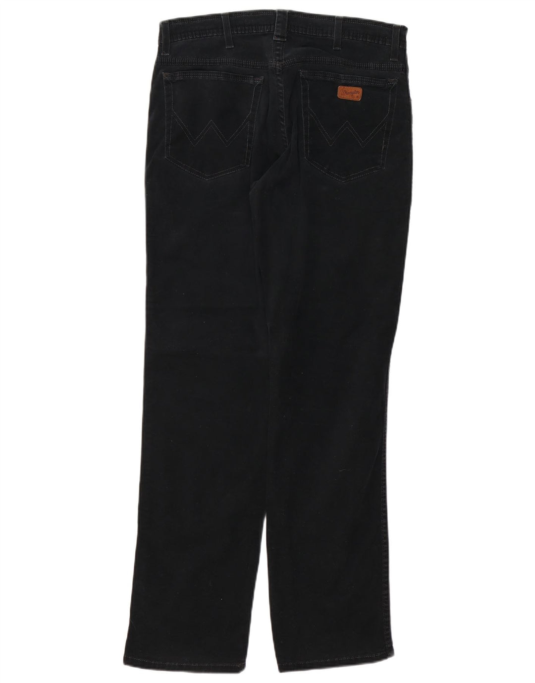WRANGLER Damen Texas Stretch Straight Freizeithose W32 L32 Schwarz