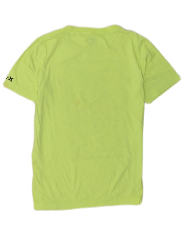 Hurley Grafik-T-Shirt-Oberteil für Mädchen, 10–11 Jahre, mittelgrün