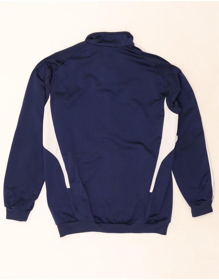 Adidas Herren Trainingsanzug Top Jacke UK 38/40 Medium Marineblau Polyester