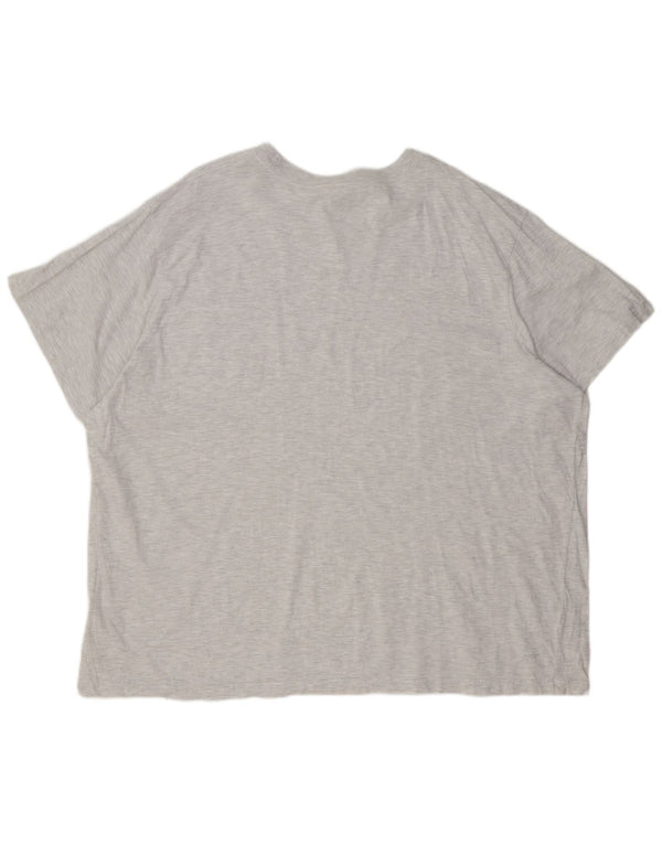 Dickies Herren T-Shirt Top 4XL Grau gefleckte Baumwolle