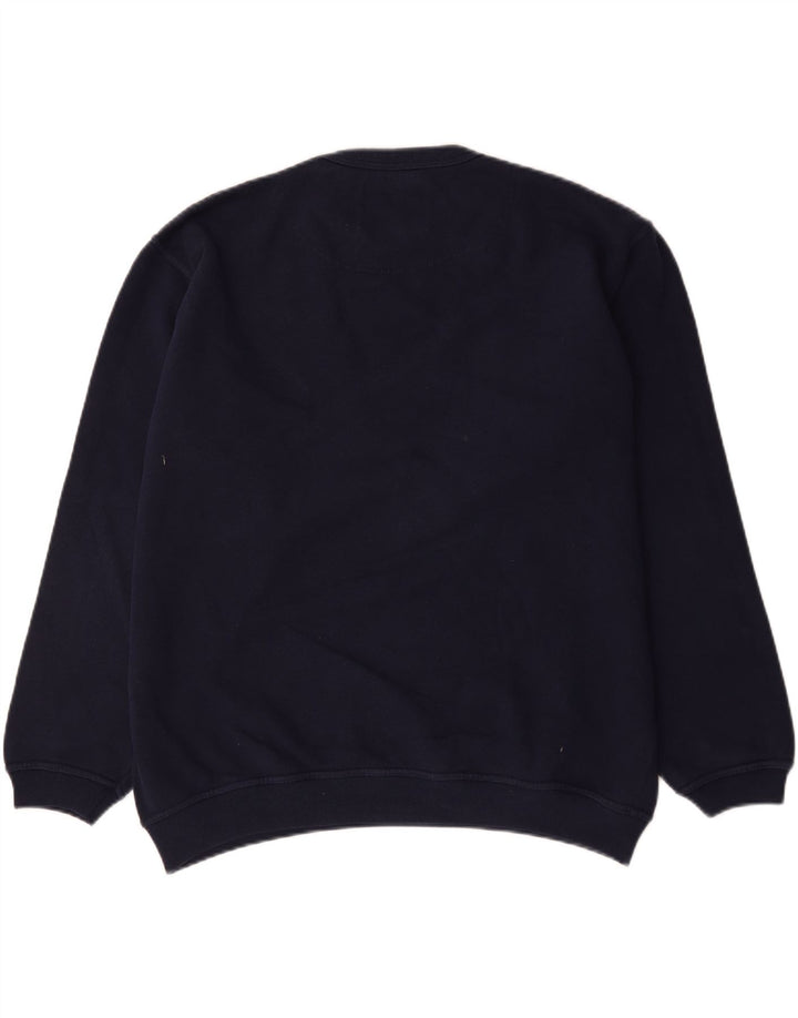 Champion Herren-Sweatshirt mit Grafik, groß, marineblau, Baumwolle