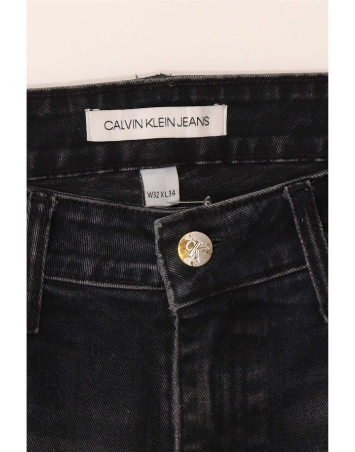 Calvin Klein Herren Straight Jeans W32 L26 Marineblau