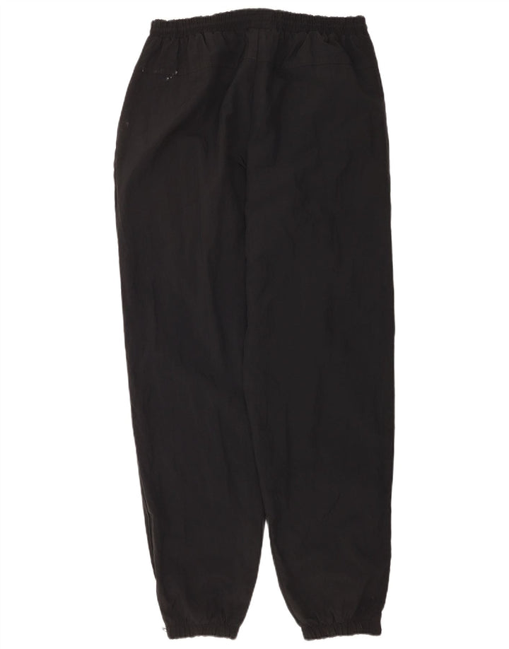 Nike Herren-Trainingshose, Jogginghose, mittelgroß, schwarzes Nylon