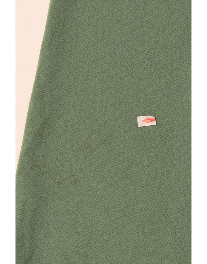 Zara Damen-Etuikleid mit 3/4-Ärmeln, übergroß, Gr. 10, Größe S, Grün