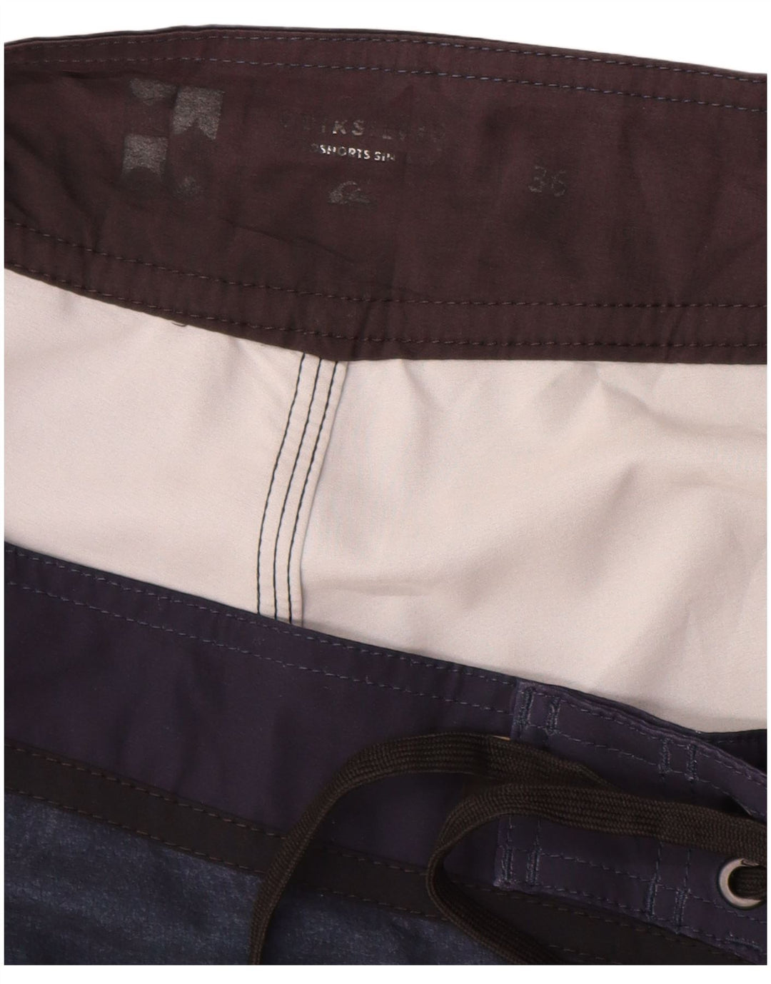 Quiksilver Herren-Badeshorts mit Grafik, groß, mehrfarbig, Farbblock