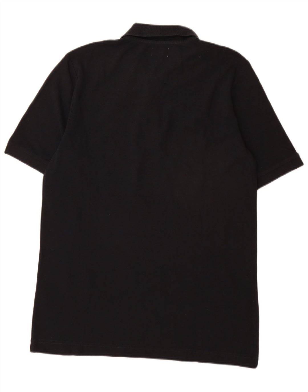 Kappa Herren-Poloshirt, groß, schwarze Baumwolle