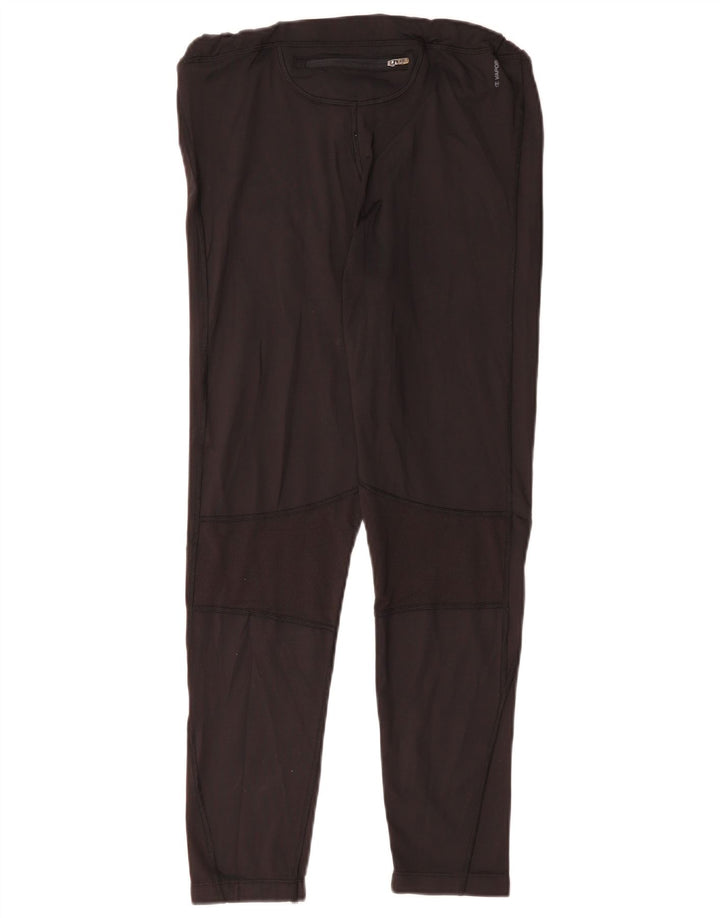 Champion Damen Leggings XL Schwarz Polyamid Sport