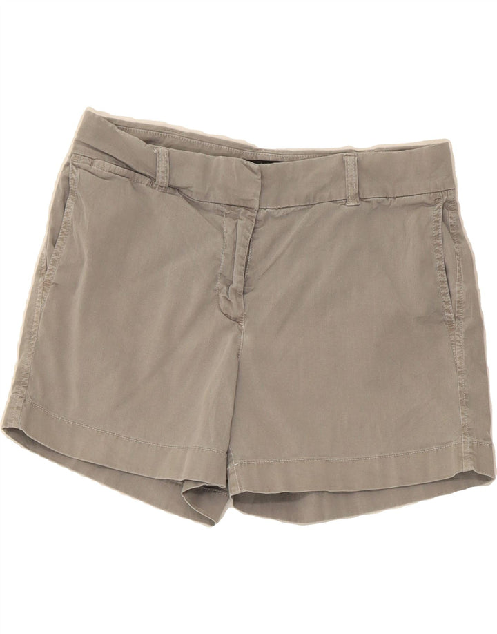 J. CREW Womens Chino Shorts US 4 Small W28 Grey Cotton Vintage J. Crew and Second-Hand J. Crew from Messina Hembry 