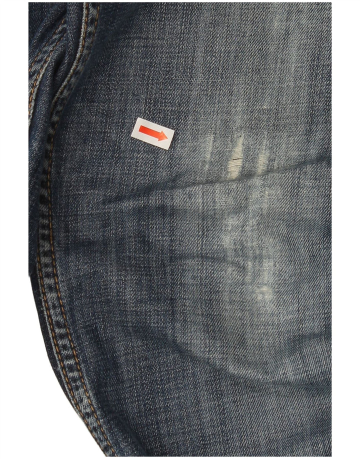 LEE Damen Knox Dart Straight Jeans W29 L29 Blaue Baumwolle