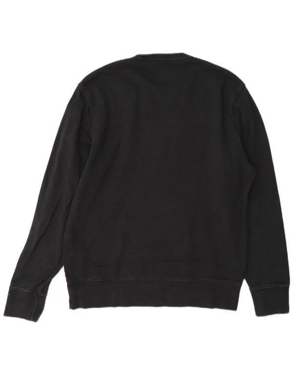 Levi's Damen-Sweatshirt mit Grafik, UK 10, Größe S, Grau, Baumwolle
