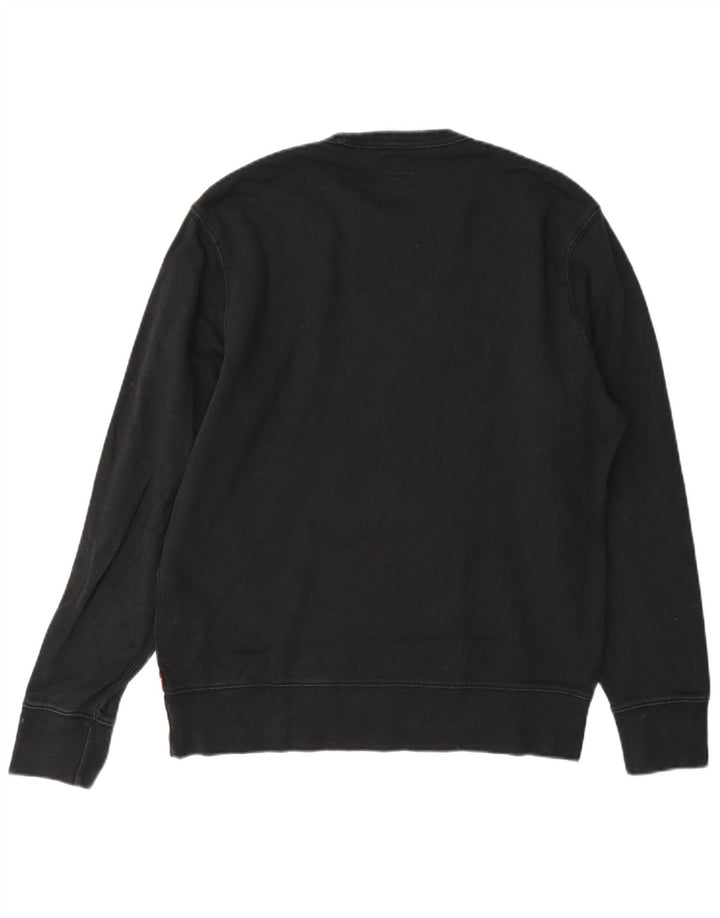 Levi's Damen-Sweatshirt mit Grafik, UK 10, Größe S, Grau, Baumwolle