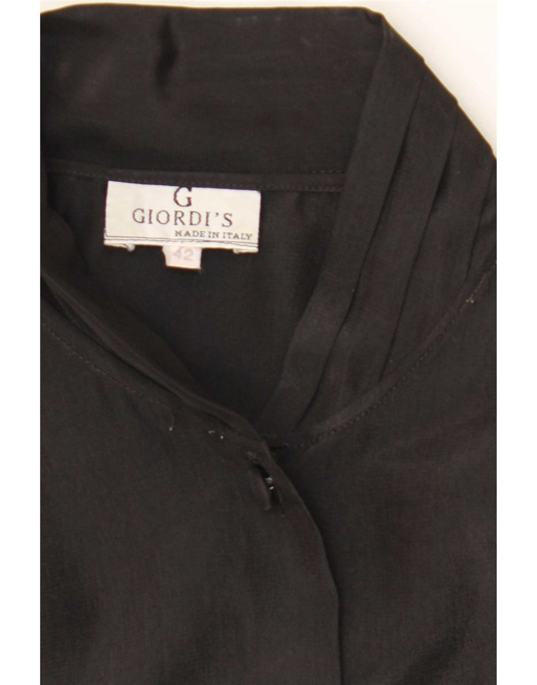 Giordi's Damen Hemdbluse IT 42 Medium Schwarz