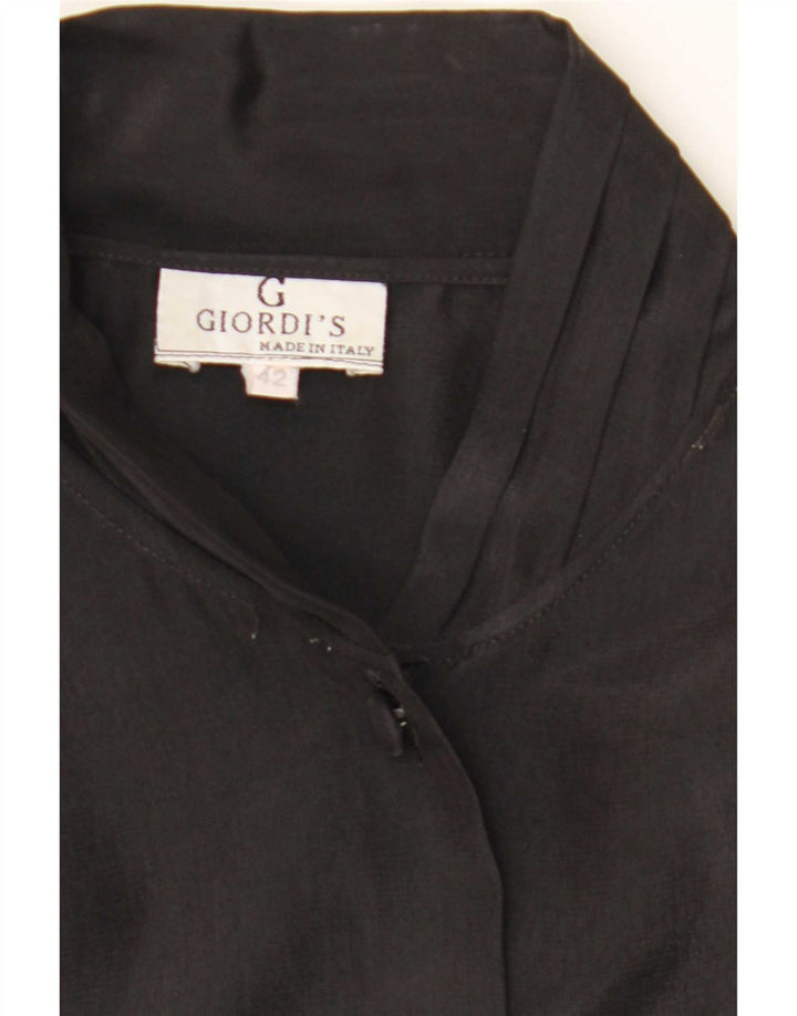 Giordi's Damen Hemdbluse IT 42 Medium Schwarz
