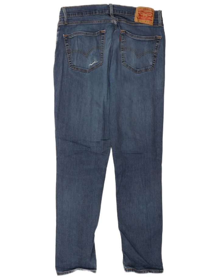 LEVI'S Herren 511 Slim Jeans W33 L32 Blaue Baumwolle