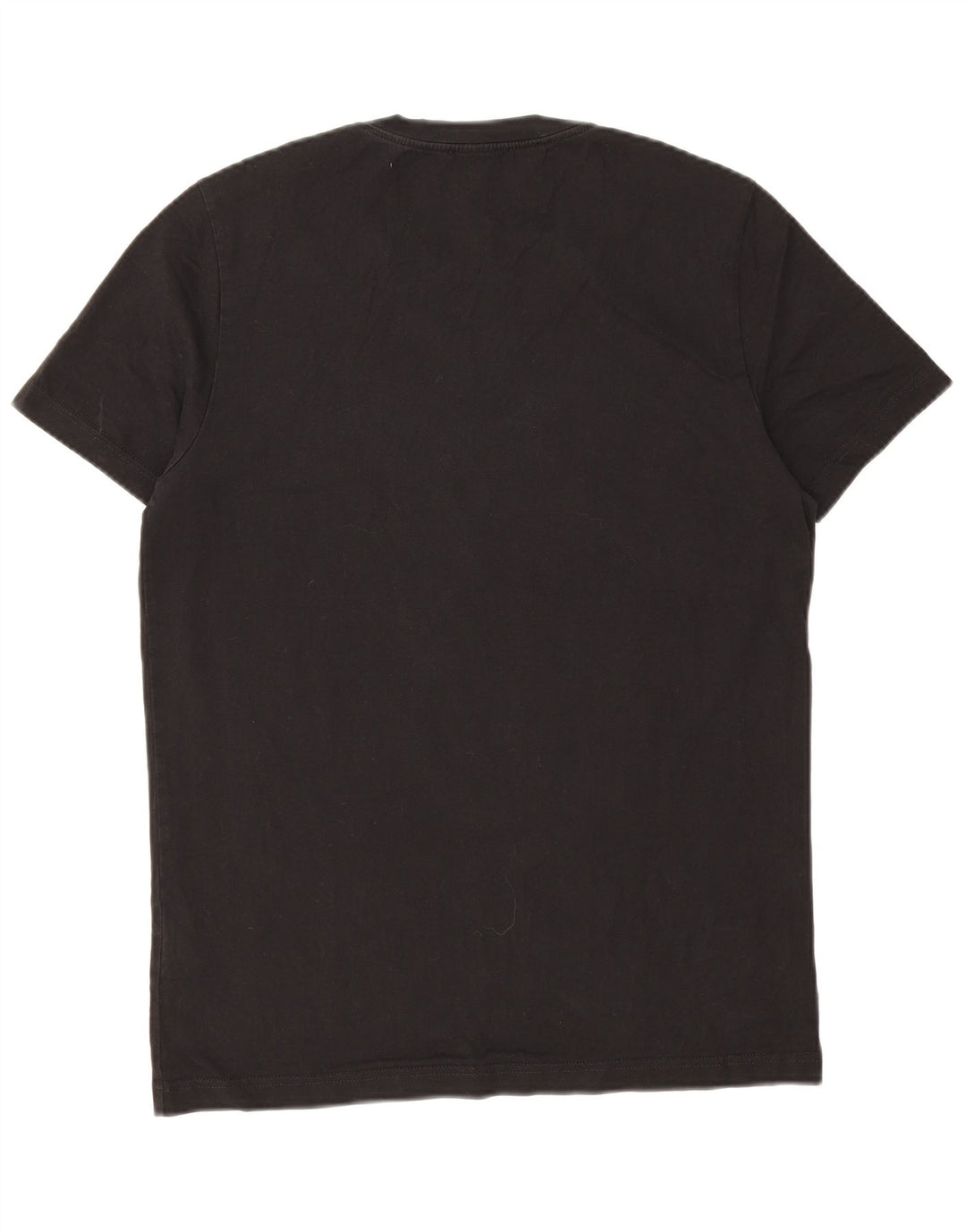 Dondup Herren T-Shirt Top Medium Schwarz Baumwolle
