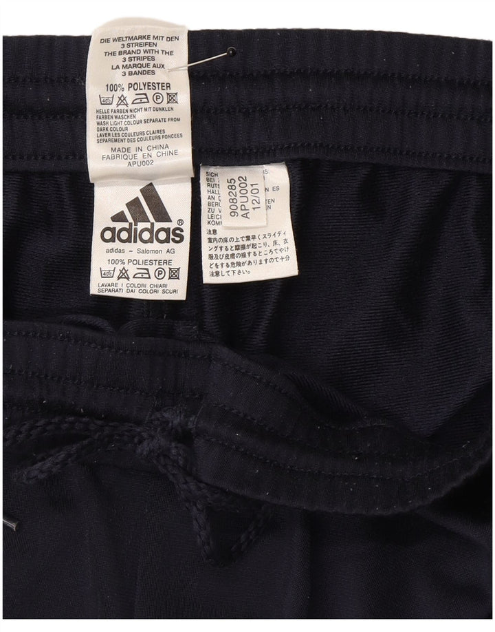 Adidas Herren-Trainingshose UK 40/42 Mittelmarineblaues Polyester