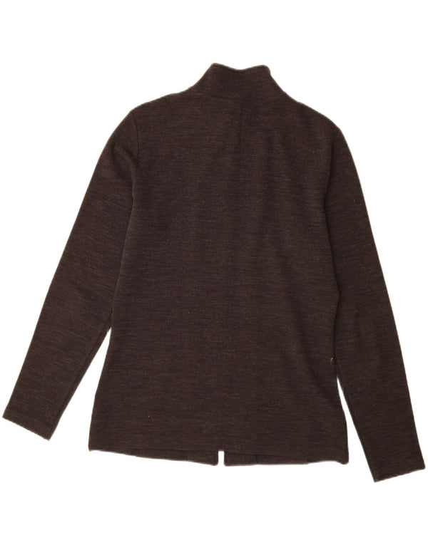 CALVIN KLEIN Damen Strickjacke Pullover UK 18 XL Grau Acryl