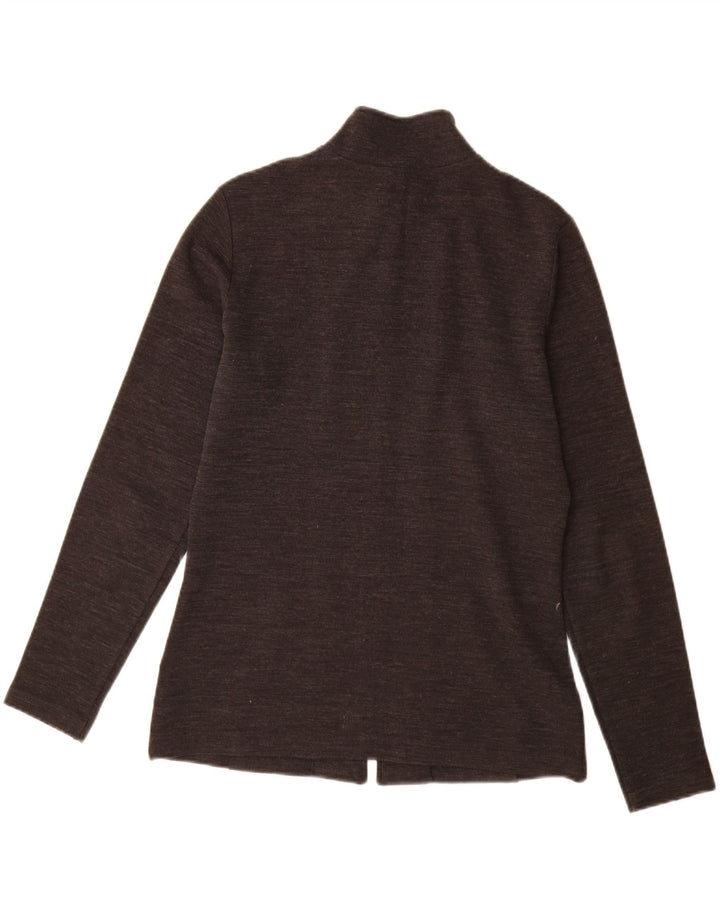 CALVIN KLEIN Damen Strickjacke Pullover UK 18 XL Grau Acryl