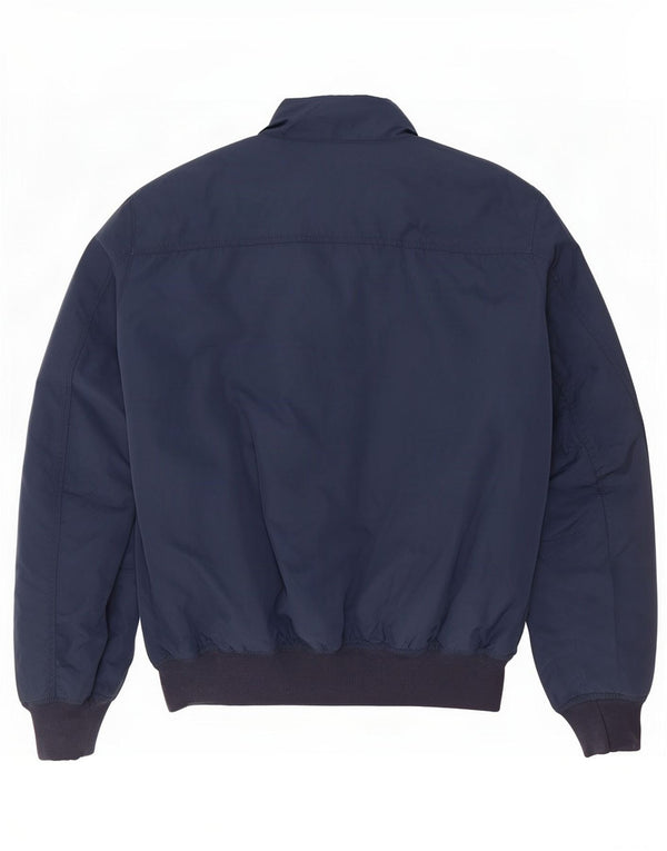 Napapijri Herren Geographic Bomberjacke UK 40 Large Marineblau Polyester