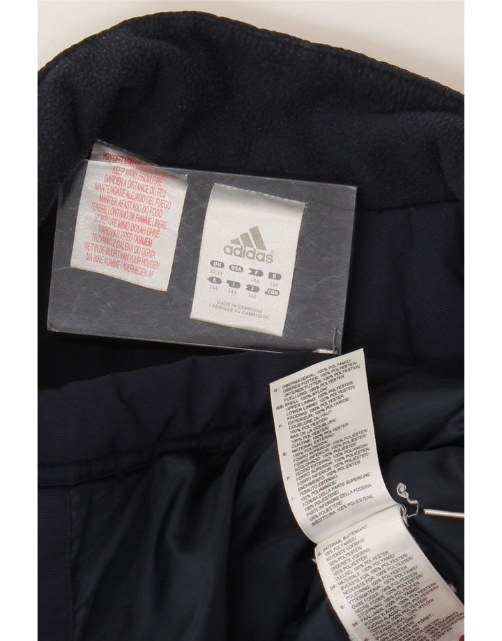 Adidas Jungen Graphic Windjacke, 13–14 Jahre, Marineblau, Polyamid