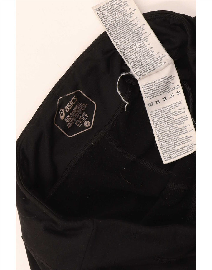 Asics Damen Leggings UK 14 Medium Schwarz Polyester