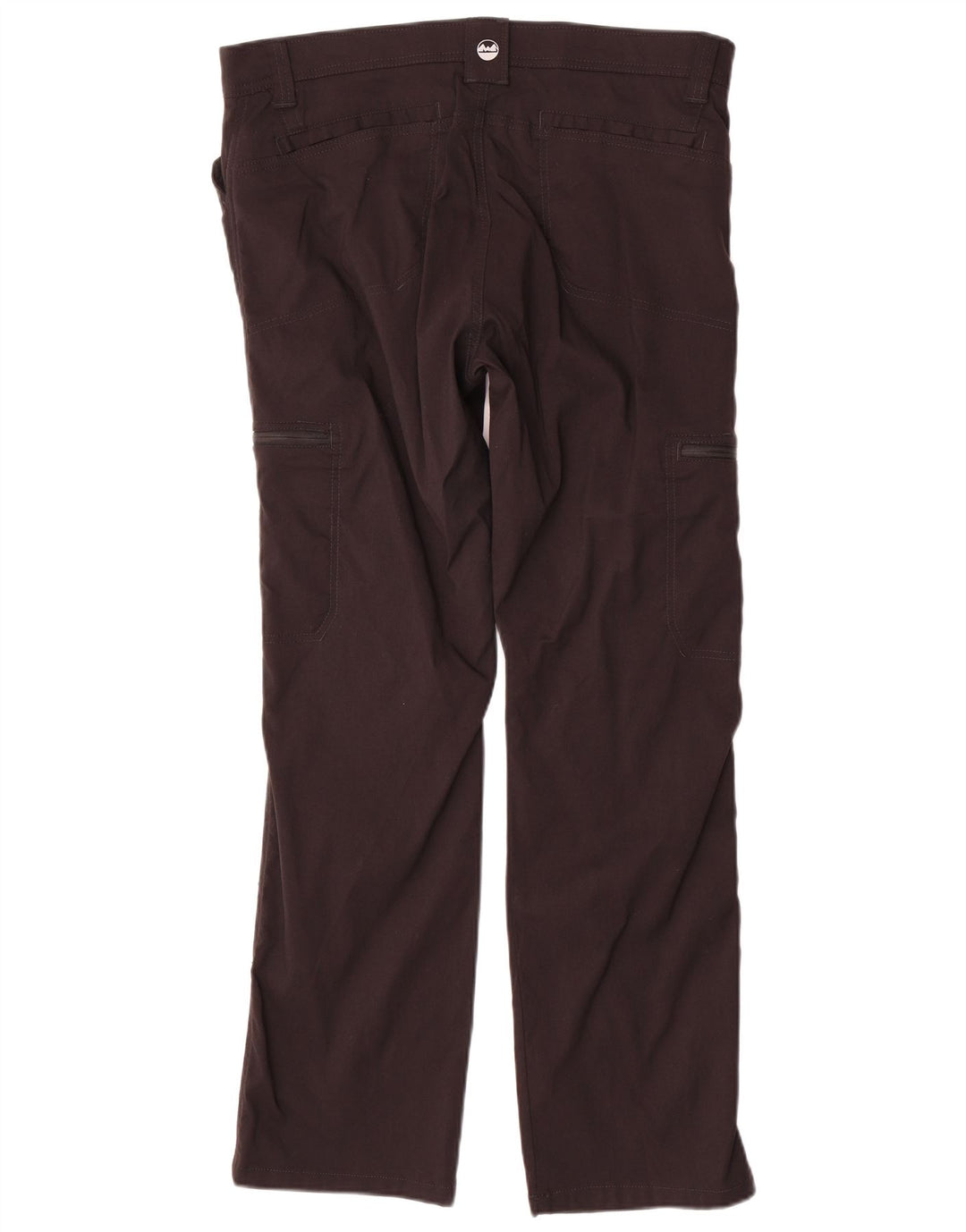 WRANGLER Gerade Cargohose für Herren, W36, L30, schwarzes Nylon