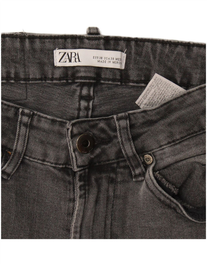Zara Herren Skinny Jeans EU 38 Small W30 L28 Grau