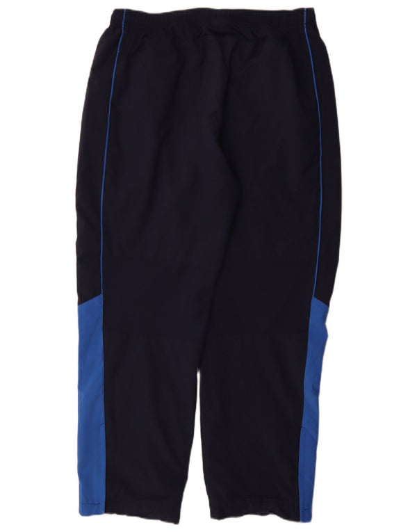 Nike Herren-Trainingshose XL, Marineblau, Colourblock-Polyester, Sport