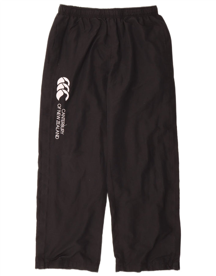 CANTERBURY Herren-Trainingshose mit Grafik, UK 16, Größe L, Schwarz, Polyester