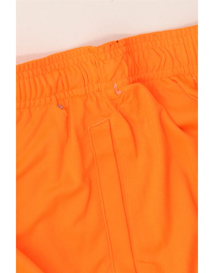 UNDER ARMOUR Mens Graphic Sport Shorts Medium Orange Polyester Vintage Under Armour and Second-Hand Under Armour from Messina Hembry 