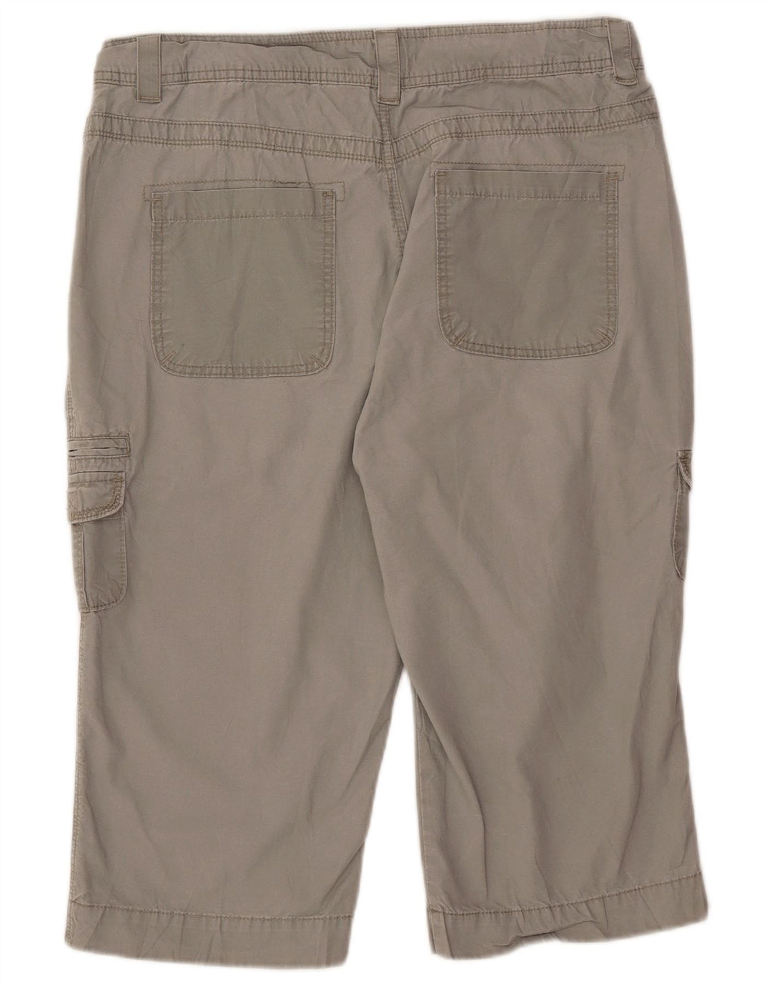 Lee Womens Raiders Cargo Shorts US 16 2XL W34 Graue Baumwolle