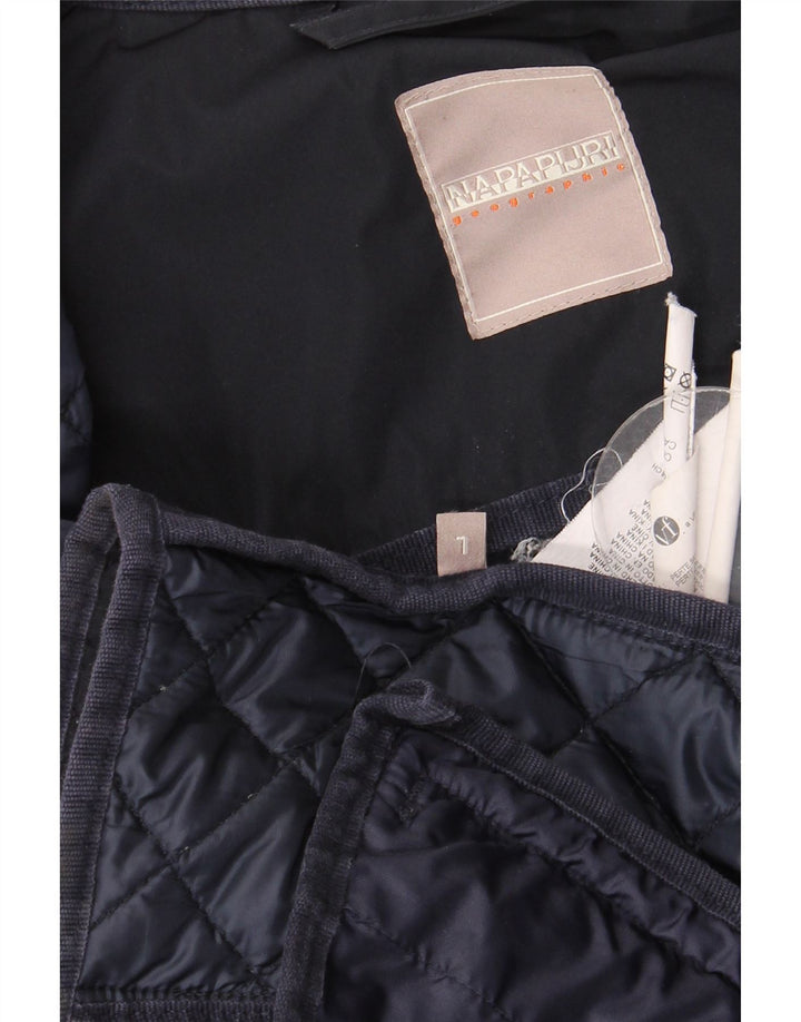 Napapijri Damen Steppjacke UK 16 Large Marineblau Polyester