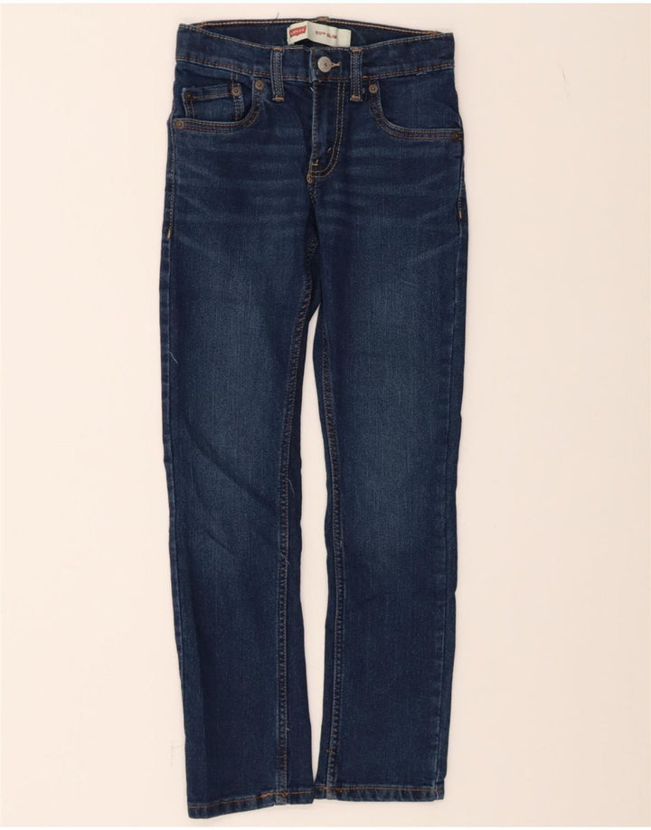 LEVI'S Boys 511 Slim Jeans 9-10 Years W25 L26 Blue Cotton Vintage Levi's and Second-Hand Levi's from Messina Hembry 