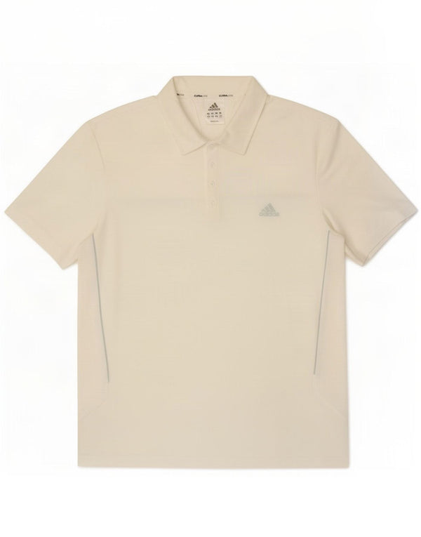 Adidas Herren Climalite Poloshirt 2XL Weiß Polyester