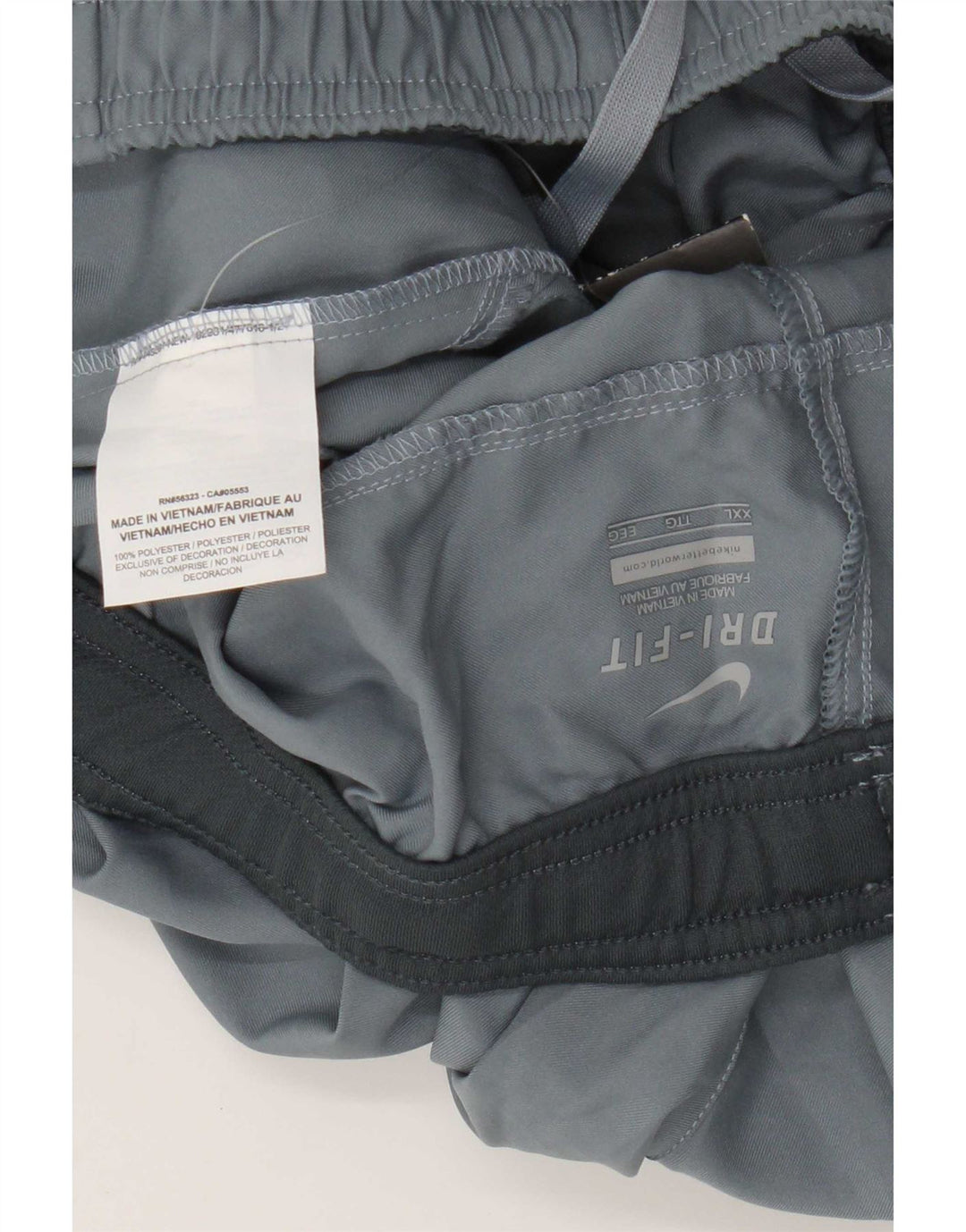 Nike Herren Dri Fit Sport Shorts 2XL Grau Polyester