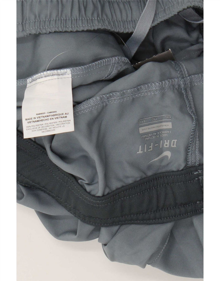 Nike Herren Dri Fit Sport Shorts 2XL Grau Polyester