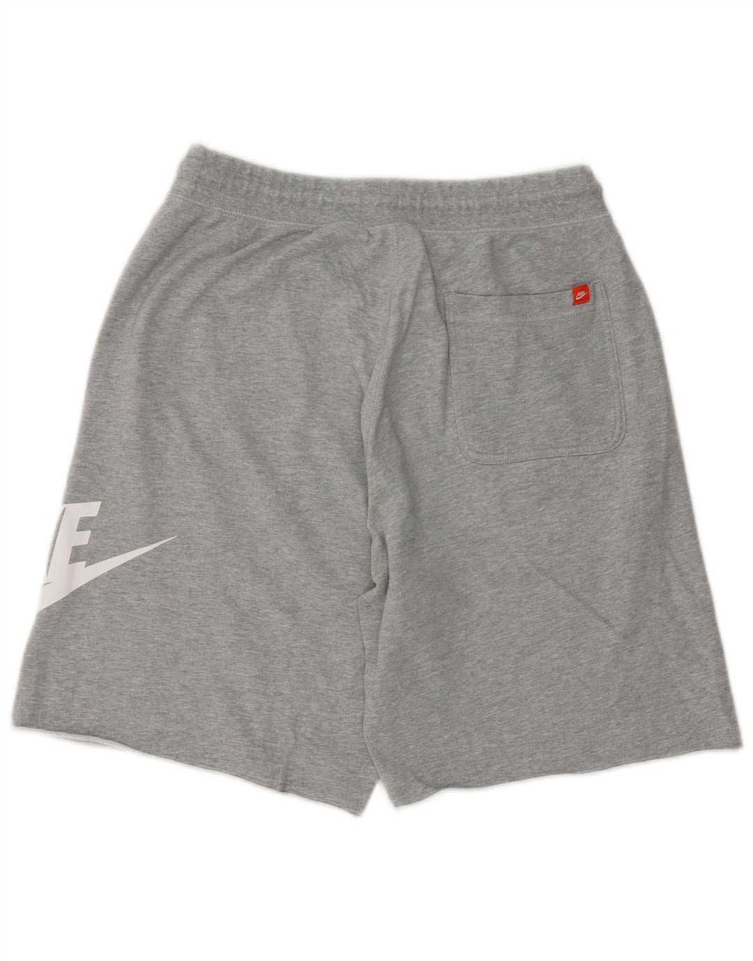 Nike Herren-Sportshorts mit Grafik, mittelgrau gefleckte Baumwolle