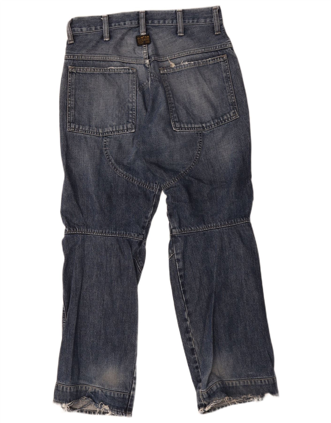 G-Star Herren Straight Jeans W30 L30 Blaue Baumwolle