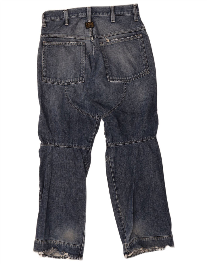 G-Star Herren Straight Jeans W30 L30 Blaue Baumwolle