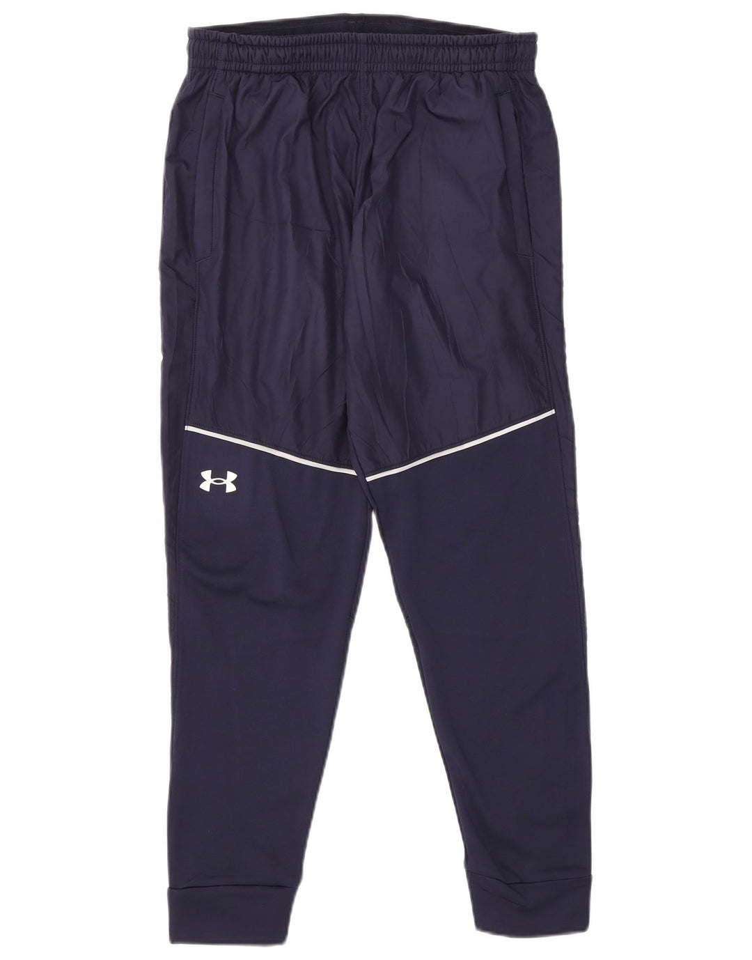 Under Armour Herren-Trainingsanzughose mit Grafik, mittelblau, Marineblau
