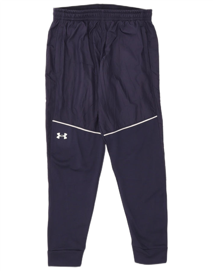 Under Armour Herren-Trainingsanzughose mit Grafik, mittelblau, Marineblau