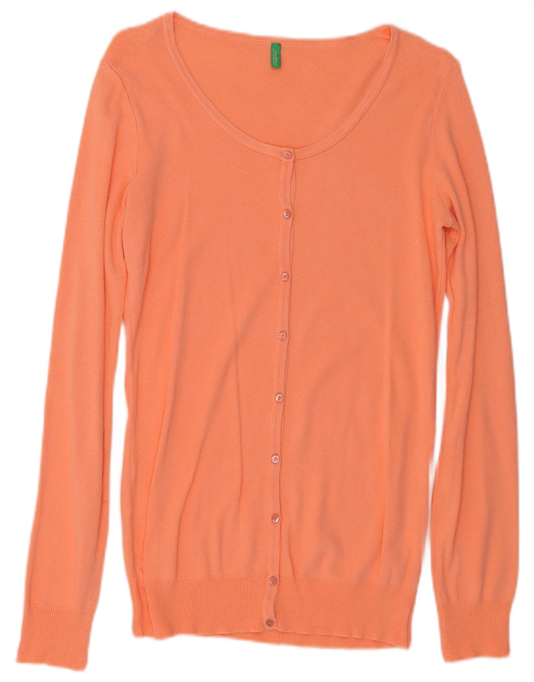 BENETTON Damen-Cardigan-Pullover UK 10 Small Pink