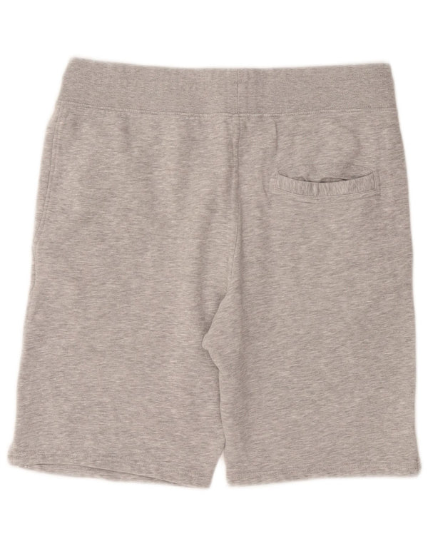 Crew Clothing Herren-Sportshorts, groß, grau gesprenkelte Baumwolle