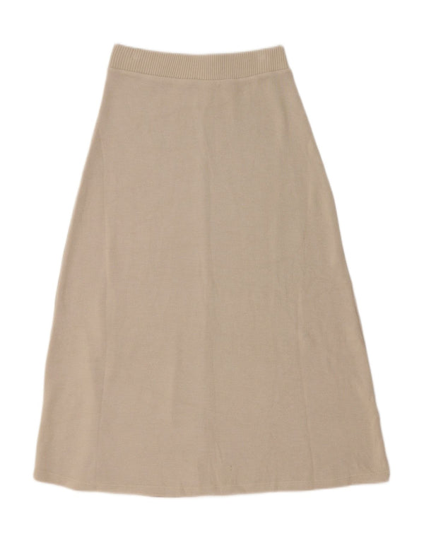 Zara Damen Midirock Small W26 Beige