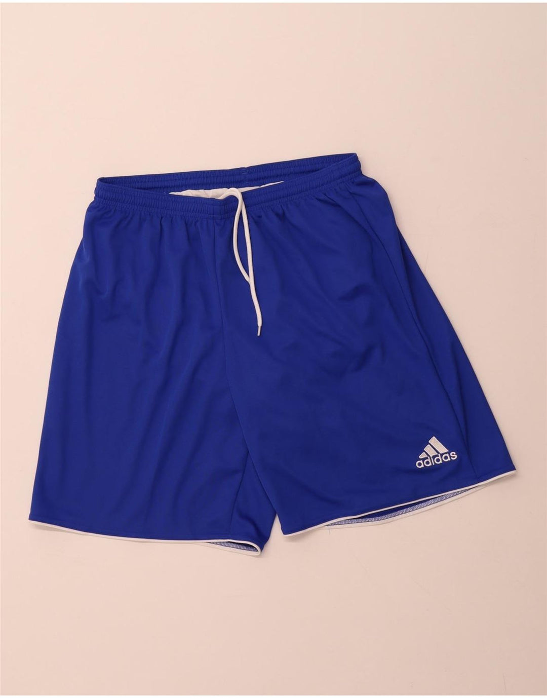 ADIDAS Herren Climalite Sport Shorts Large Blau Polyester