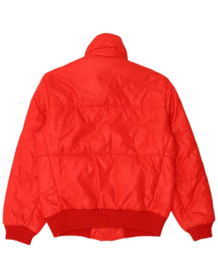 RADICI Herren-Jacke mit Kapuze, IT 48, mittelrot, Polyamid