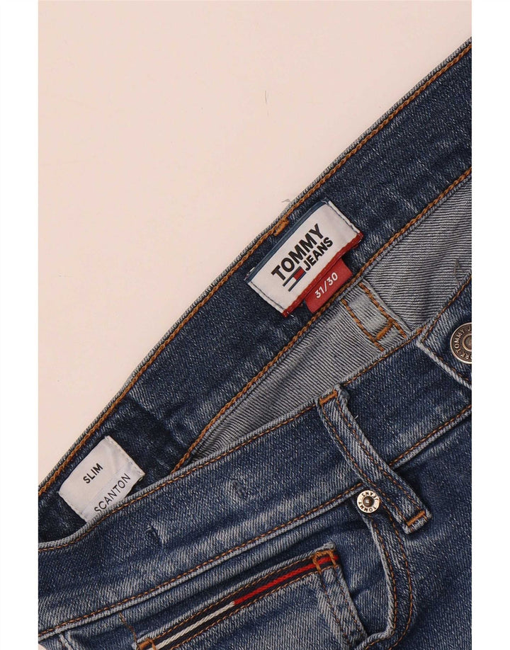 Tommy Hilfiger Herren Slim Jeans W31 L30 Blau